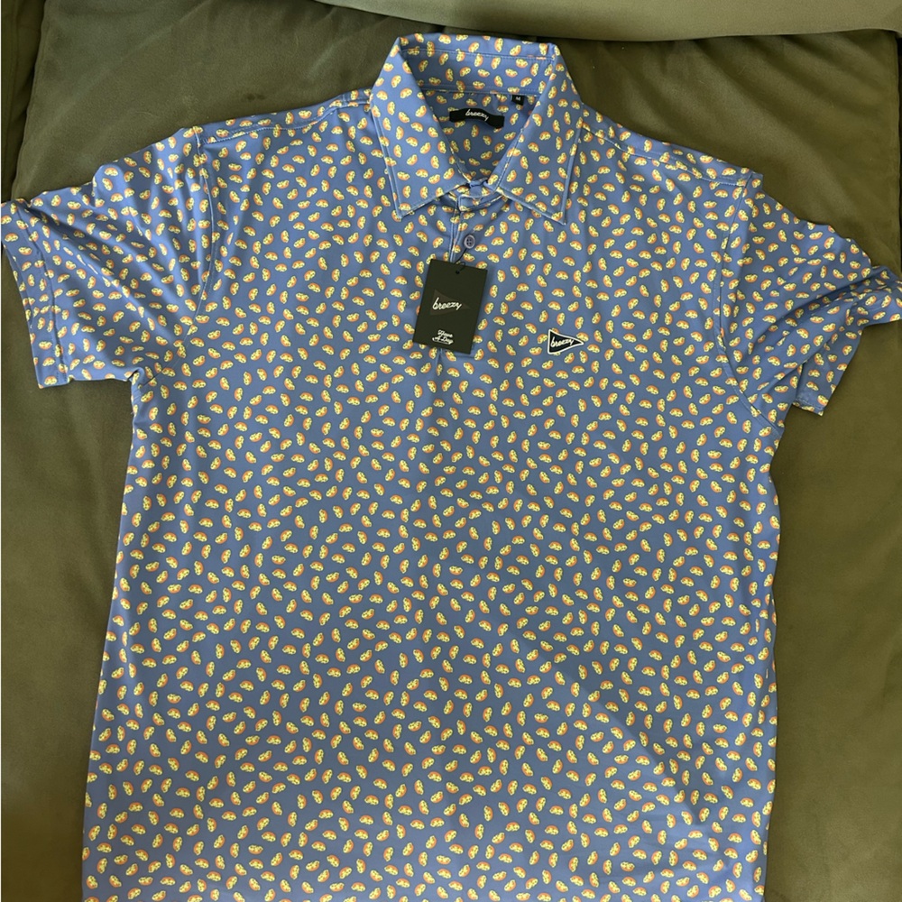 Breezy golf polo